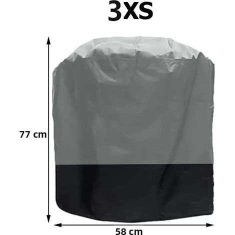 ZE Waterproof Outdoor BBQ Cover 210T Fabric Cover for Weber Gas Charcoal Electric Grills Heavy Duty Furniture (1/5)