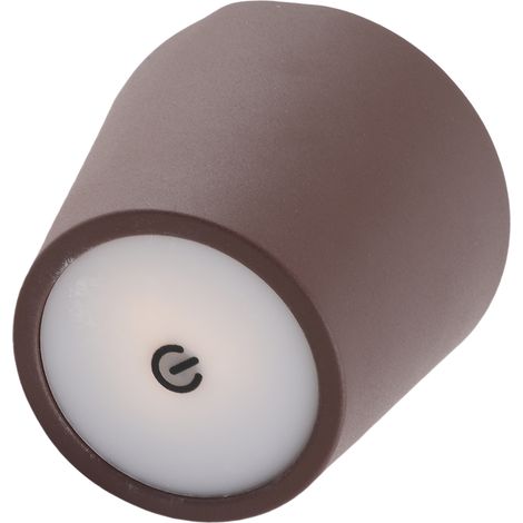 Lampe bouteille sans fil, 3 températures de couleur RGB, intensité variable, rechargeable, tactile, LED, pour bar, restaurant, café. (1/5)