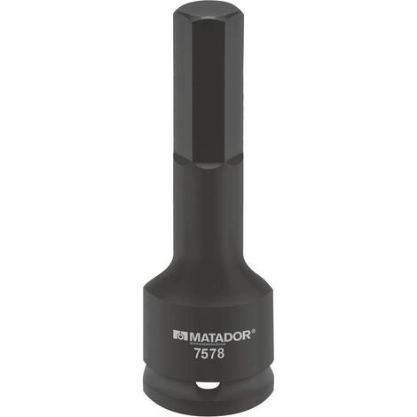 Matador Schraubwerkzeuge 75780120 Brugola interna Inserto a bussola per avvitatori ad impulsi 12 mm 3/4 (20 mm)