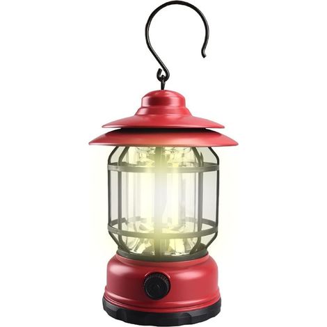 MINKUROW Lanterna Da Campeggio A Led Ricaricabile, Luci Da Campeggio Per Tenda Usb Portatili Con Batteria Da 1200 Mah, Torcia Da Campeggio Retrò Super Luminosa Per Interruzione Di Corrente Interna Cas (1/5)