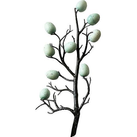 Osterbaum mit bemalten Eiern, Frühlingsparty-Dekoration, Kindergartenbedarf, Heimschmuck, kreative DIY-Bastelideen.
