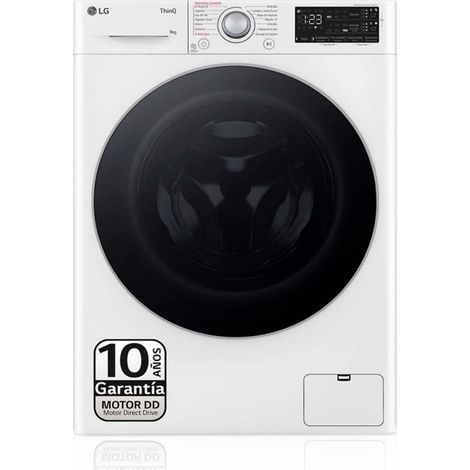 Lavadora LG F4WR5509A1W 9kg 1400rpm Clase A Inteligencia Artificial AI DD (1/5)