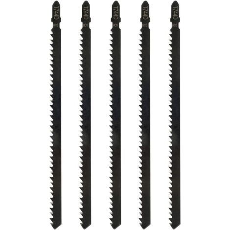 5pcs Lames de Scie Sauteuse T744D 180 mm - Accessoire Professionnel Compatible avec Bosch, Metabo, Scie Sauteuse pour Bois et Métal (1/5)