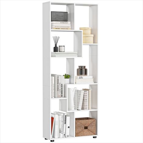 Bibliothèque blanc en bois 70 x 24 x 178 cm (1/5)
