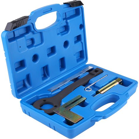 Kit de montage de 5 outils de calage de distribution pour moteurs diesel BMW E81 E87 E46 N40 N45 (1/5)