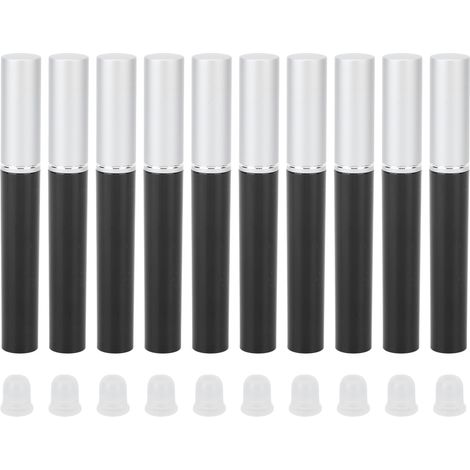 10 flacons mascara vides 3 ml – Bouteilles portables pratiques avec bouchon en caoutchouc pour voyage et camping (1/5)