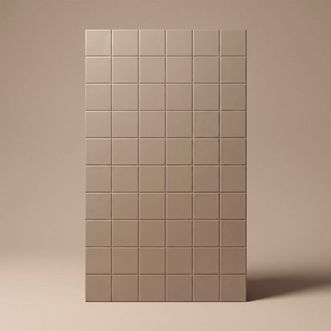 Carrelage Mur Ceramic Connection Beige Mate 10 x 10 cm