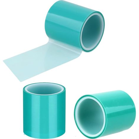 Transparentes Klebeband – 3 Stück – PET-Folie – Für UV- und Epoxidharz – DIY-Schmuck und Metallrahmen – 5 cm x 5 m (1/5)