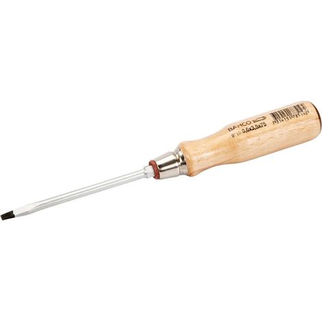 Cacciavite Bahco flat tip screwdriver acciaio legato manico legno