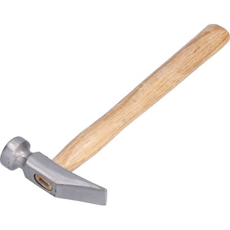 Marteau de Cordonnier en Acier avec Manche en Bois pour Réparation et Fabrication de Chaussures (1/5)