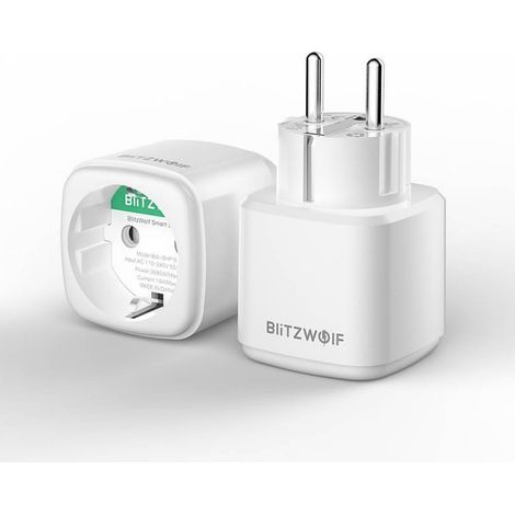 prise connectée Blitzwolf bw-shp15 ZigBee 3680W résistance feu (1/5)