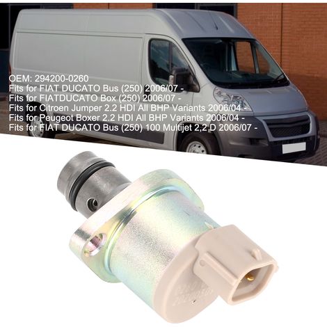Soupape de régulation de pression de pompe à carburant 294200-0260 pour Nissan Navara et Mitsubishi L200 (1/5)