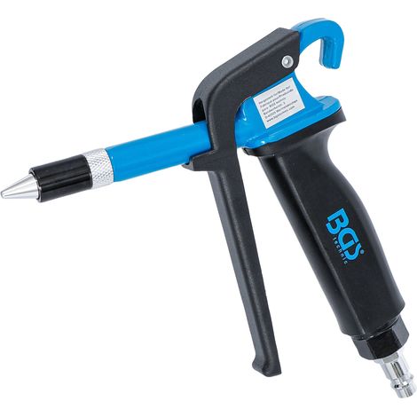 BGS TECHNIC Pistolet à air comprimé, 3329, avec buse réduisant le bruit