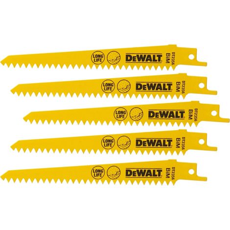 Kobalt-Säbelsägeblätter für spezielle Einsatzzwecke DeWalt DT2356-QZ