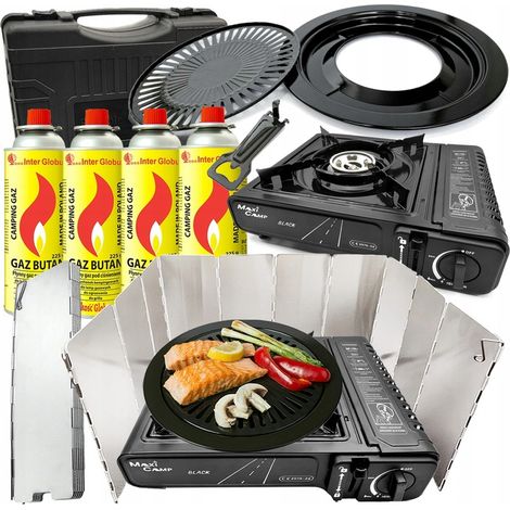 COPERTURA PER GRIGLIA PER FORNELLO A GAS x4 CERTIFICATO MaxiCamp