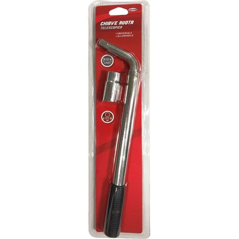 Chiave ruota telescopica 35x53 cm diametro da 17 a 19 mm