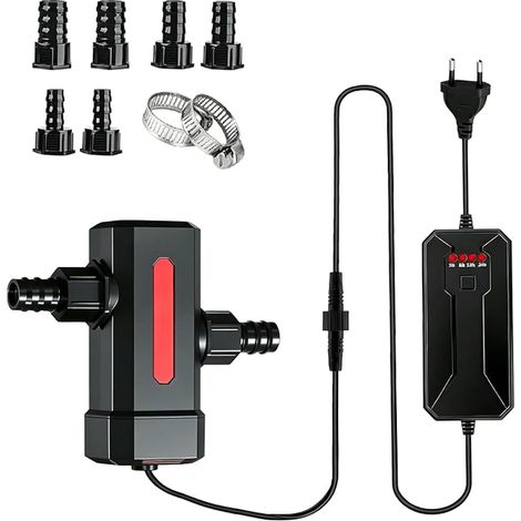 Clarificateur Uvc Aquarium, Lumière Uv Aquarium, Filtre Intérieur Aquarium Avec Stérilisateur U-V, Filtre D'aquarium U-V Minuterie, Désinfection Lumière Aquarium, Jardin, Bassin (1/3)