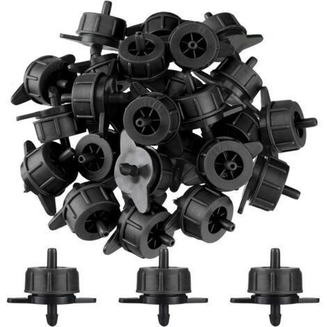 Lot de 100 Goutteurs d’irrigation autorégulants 4 L/h pour système micro-goutte à goutte en ligne – Jardinage et agriculture (1/4)