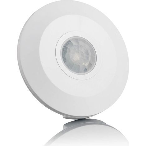 Détecteur de Mouvement intérieur, Montage en saillie, programmable, capteur Infrarouge, portée 6m/360°, LED adapté (1/4)