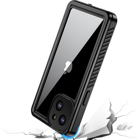 IP68 wasserdichte Hülle für iPhone 13 mini, Schwarz (1/5)