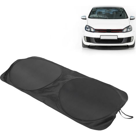 Protection solaire pour pare-brise, Revêtement auto anti-UV, Matière polyester, Facile à déployer et à ranger, Modèle universel pour voitures et SUV (1/5)