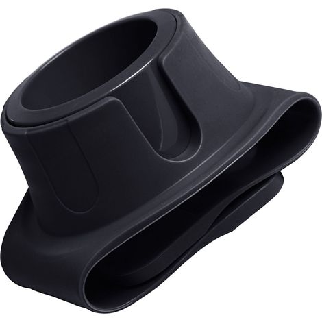 Porte-gobelet canapé silicone, support boisson canapé antigoutte, dessous de verre réutilisable résistant à la chaleur, plateau repose-bras noir (1/5)