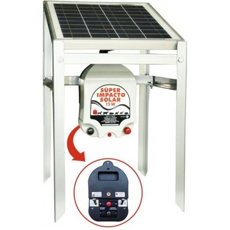 Super Impact C/Plate 15 W Monocris. (No batteria)
