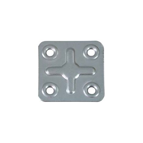 PIASTRA DI GIUNZIONE 4 FORI- - mm.40x40 - 200 pezzi
