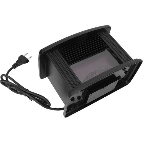 Radiateur électrique d'appoint compact pour bureau et chambre - Chauffage rapide 220V pour petites pièces (1/5)