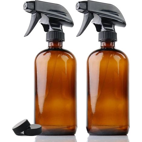 Flacon pulvérisateur 500ml, plastique clair, réutilisable, sans BPA, pour maison, jardin, coiffure, nettoyage, soins des plantes