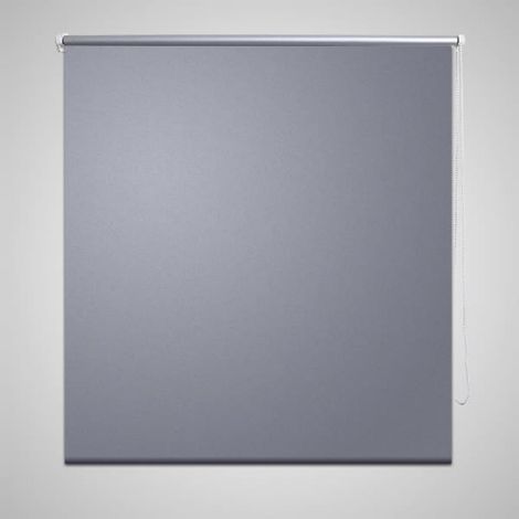 Store enrouleur,Store à rouleau,Rideau occultant occultant 80 x 230 cm gris VDVM985590 (1/4)