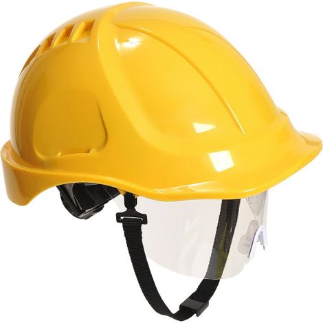 Casco con visera Endurance Plus visor Amarillo
