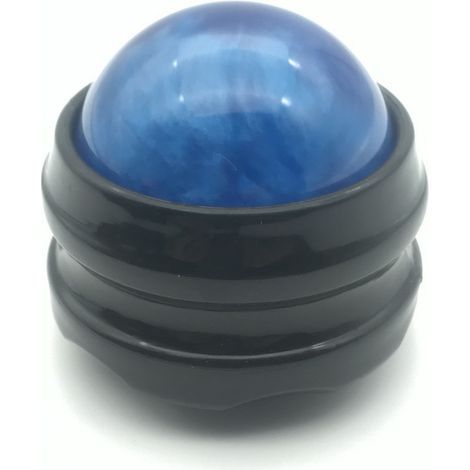 Sollbry Manueller Massageball – Massage- und Therapiegerät für Muskelschmerzen, Körpermassage, Tiefengewebe, Steifheit, Gelenkschmerzen, Stressabbau (blau) (1/3)