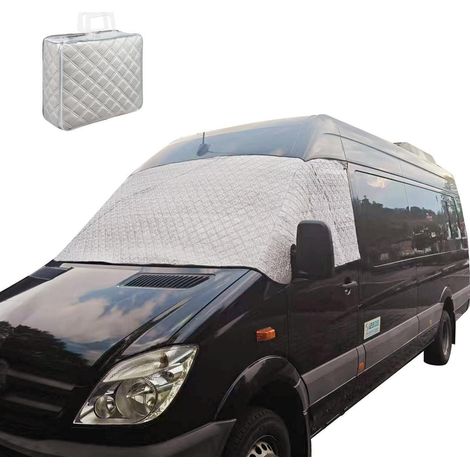 Bâche pare-brise Vito III W447 2014-2024 argentée pliable protection toutes saisons (1/5)