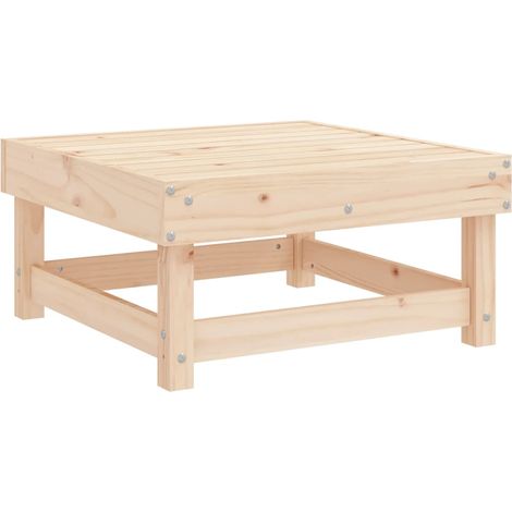 Maison Exclusive - Gartenhocker Massivholz Kiefer