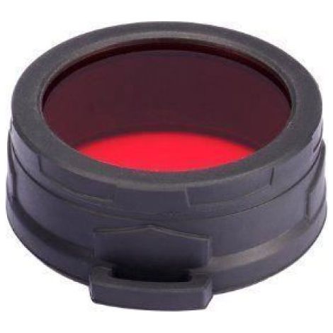Filtre Rouge - Verre Trempé - 60 mm - Pour Lampe Torche - 1 Pièce