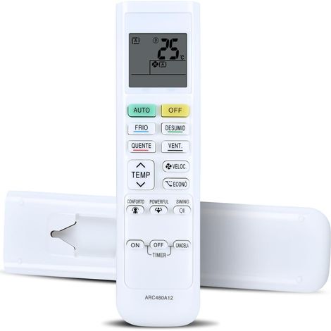 Télécommande de remplacement pour les climatiseurs Daikin ARC480A11, ARC480A12, ARC480A13, ARC480A9, ARC480A49, ARC480A53, ARC480A55 et ARC480A. (1/5)