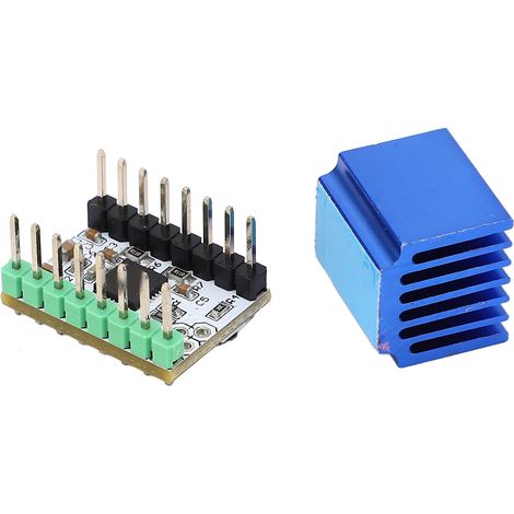 1 module pilote moteur pas à pas ultra silencieux refroidissement optimisé alliage aluminium pour imprimante 3D MKS SGEN L avec 1 dissipateur 1 tournevis (1/5)