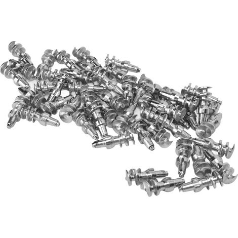 Lot de 50 clous de pneus de voiture sans trou, à forte adhérence et antidérapants, universels, pour voitures, camions, véhicules tout-terrain et de course. (1/5)
