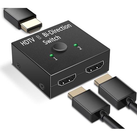 Adattatore Switch Bidirezionale HDTV Splitter Convertitore TV (1/5)