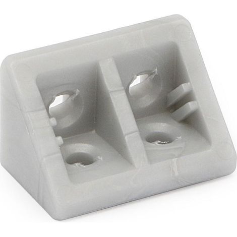 HERRAJES ALK ensamble angular jade 33x20 plastico gris , 0CIENTOS (1/2)