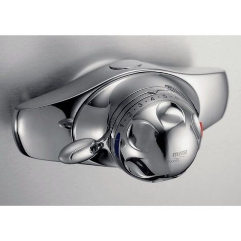Mira Excel E Exposed Thermostatic Chrome Shower Valve (1/2)