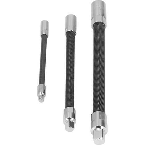3-teilige, flexible Verlängerungsstange aus Federstahl, magnetischer Bithalter für elektrische Bohrmaschinen, Kfz-Reparaturwerkzeug (1/5)