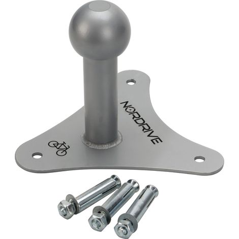 Sphere-2, supporto universale per portabiciclette posteriori a gancio traino, con fissaggio a muro
