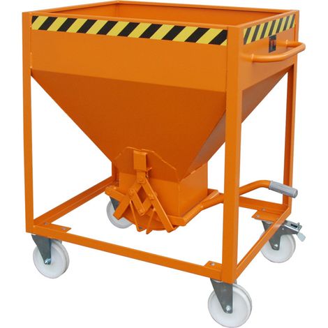 Bauer Südlohn Silobehälter SR 375, peint, orange jaune