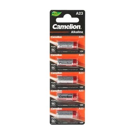 CAMELION Batterie 12V, Plus Alkaline, A23, 5 pièces (1/5)