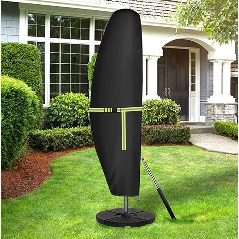 Housse de parasol de jardin imperméable, housse de parasol zippée imperméable (1/5)