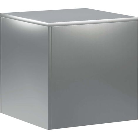 Plant Stand Silver 40 x 40 x 40 cm Steel vidaXL (1/5)