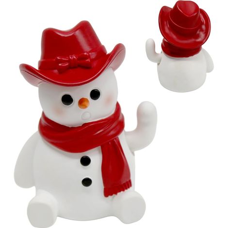 Figurines de Noël Mobiles Décoratives,Statuettes de Bonhomme en Pain d'Épice à Bras Articulés Décoration Interactive Mignonne pour Table Bureau Étagère Maison Jardin Fête Hiver (1/5)