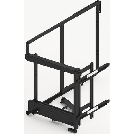 Hettich Goro Eckschrank Tragrahmen TB450 links anthrazit